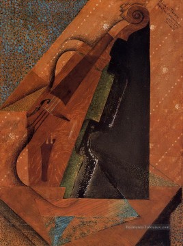violon 1914 Juan Gris Peinture à l'huile